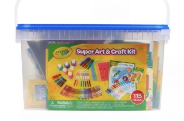 Crayola 115pc Kids’ Super Art & Craft Kit Just $11.24 (Reg. $30)!